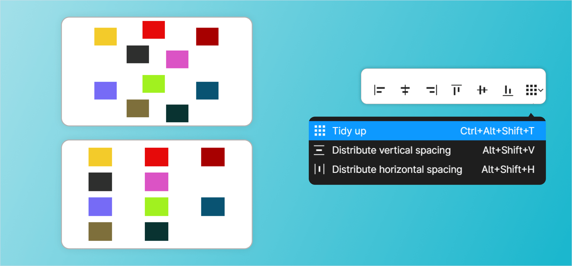 Aligning And Distributing Elements In Figma - Best Gradient Images in Full HD